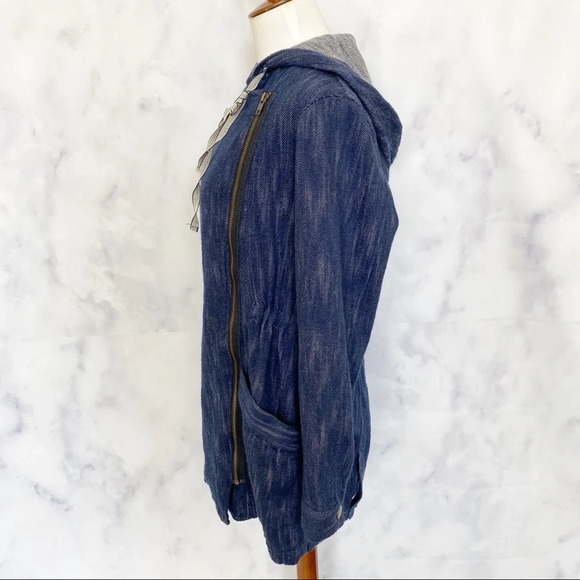 CAbi Washed Indigo Blue Adventure Anorak Jacket - Picture 6 of 11